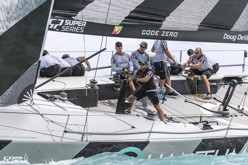Doug DeVos is back at the helm, as seen here in Key West photo copyright Nico Martinez / www.MartinezStudio.es taken at Storm Trysail Club and featuring the TP52 class