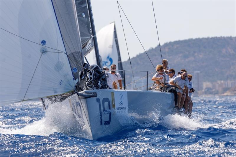 Alegre narrowly missed out at victory on day 2 of Puerto Portals 52 SUPER SERIES Sailing Week photo copyright Jacaranda Marketing S.L. taken at  and featuring the TP52 class