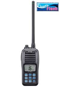 Icom IC-M23 Buoyant VHF Marine Handheld Radio