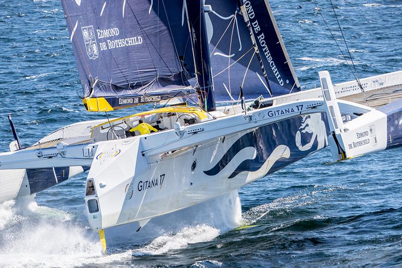 Maxi Edmond de Rothschild - Route du Rhum - Destination Guadeloupe photo copyright Eloi Stichelbaut taken at  and featuring the Trimaran class