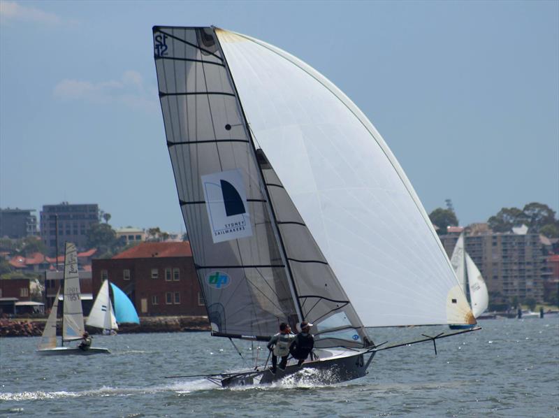 Sydney Sailmakers is the boat to beat after the New South Wales 12ft Skiff Championship photo copyright 12ft Skiffs taken at  and featuring the 12ft Skiff class
