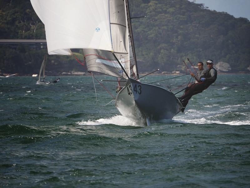 Sydney Sailmakers on day 5 at the 12ft Skiff Interdominions - photo © Grant Casey