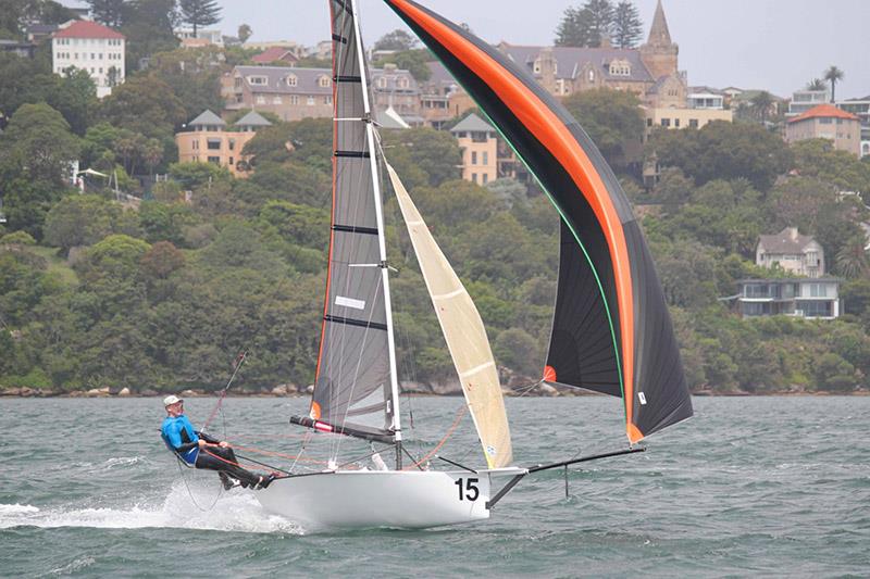 Sydney Sailmakers - 12flt Skiff Port Jackson Championship photo copyright 12 Foot Skiffs taken at Sydney Flying Squadron and featuring the 12ft Skiff class