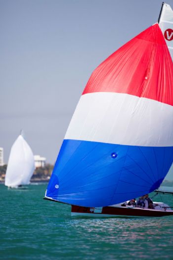 Andrew Weiss won today's race for the Viper 640 fleet at Bacardi Miami Sailing Week