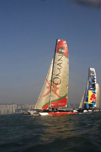 Extreme Sailing Series Asia at Hong Kong