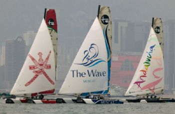 Extreme Sailing Series Asia at Hong Kong