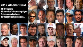 An all-star cast for the Extreme Sailing Series 2012