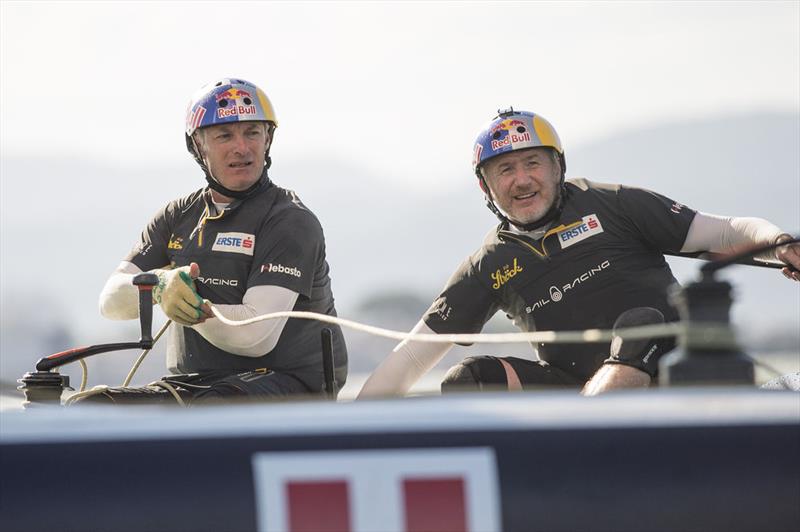 Red Bull Extreme Sailing Team on day 1 of Extreme Sailing Series Act 2 - photo © Vincent Curutchet / Lloyd Images