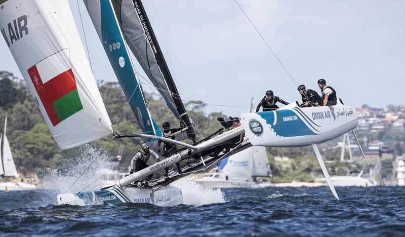 Extreme Sailing Series Act 8 day 3 in Sydney - photo © Lloyd Images