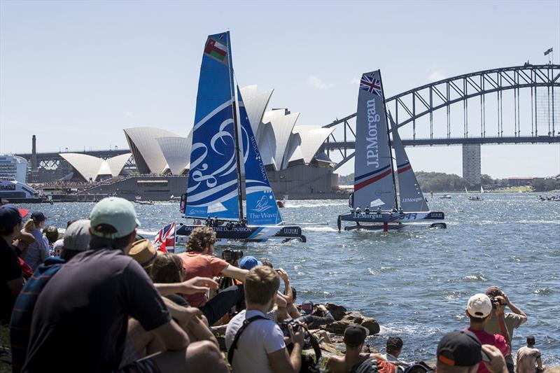 Extreme Sailing Series Act 8 day 4 in Sydney - photo © Lloyd Images