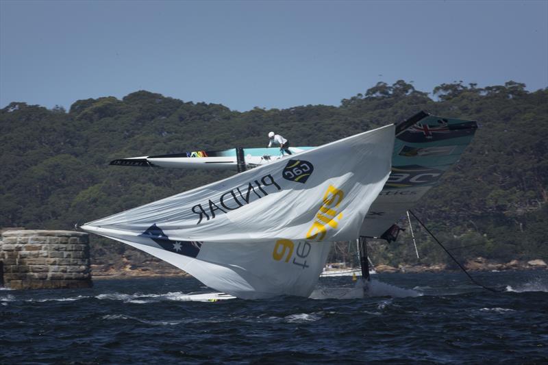 Final day of Extreme Sailing Series Act 8 in Sydney - photo © Lloyd Images