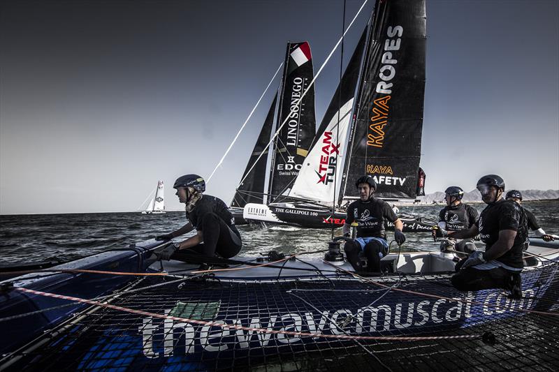 Final day of Extreme Sailing Series™ Act 2, Muscat - photo © Mark Lloyd / <a target=