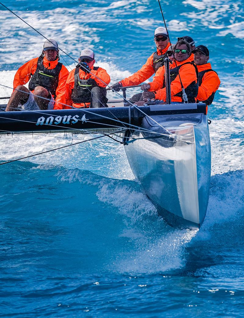 Angus got off to a flying start - Hamilton Island Race Week photo copyright Salty Dingo taken at Hamilton Island Yacht Club and featuring the Extreme 40 class