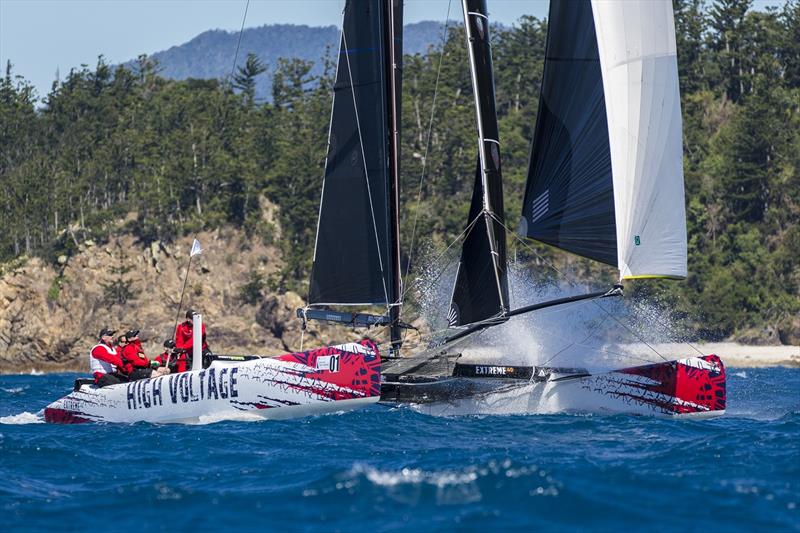 High Voltage is returning with renewed vigour - Airlie Beach Race Week photo copyright Andrea Francolini taken at Whitsunday Sailing Club and featuring the Extreme 40 class