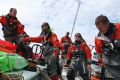 A hard day of work onboard Groupama Sailing Team during leg 4 of the Volvo Ocean Race - photo &copy; Yann Riou/Groupama Sailing Team/Volvo Ocean Race