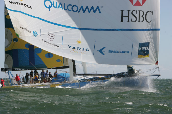 get their Volvo 70 ready just in time for the Melbourne In Port race