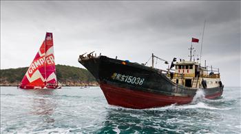 CAMPER finish third in leg 3 of the Volvo Ocean Race