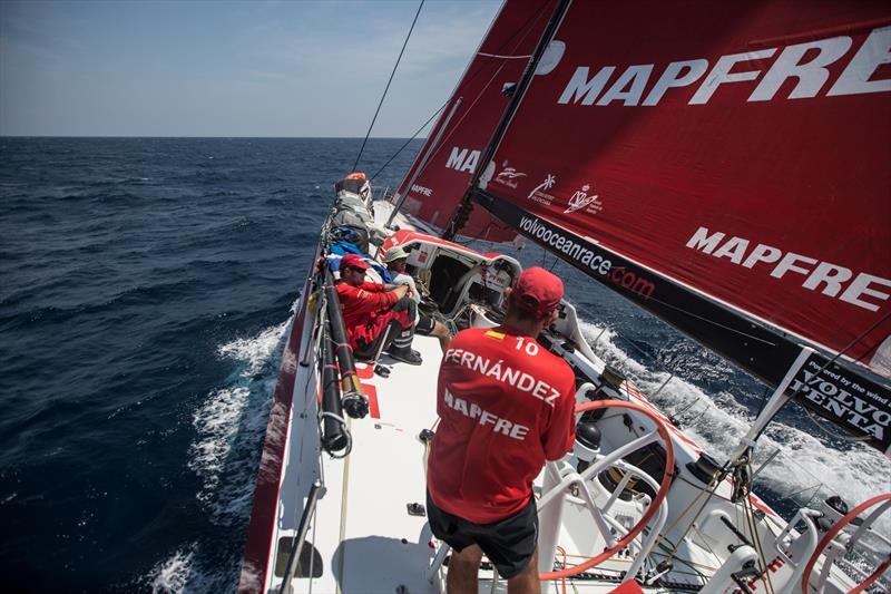 Onboard MAPFRE during leg 3 of the Volvo Ocean Race photo copyright Francisco Vignale / MAPFRE / Volvo Ocean Race taken at  and featuring the Volvo One-Design class