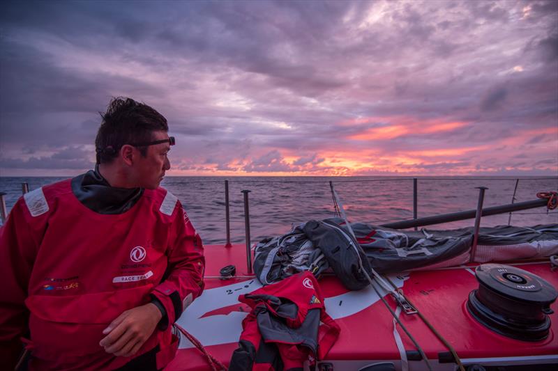 Volvo Ocean Race Leg 4 finish photo copyright Sam Greenfield / Dongfeng Race Team taken at  and featuring the Volvo One-Design class