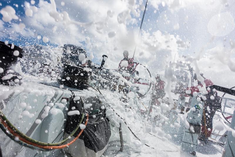 A wild ride in the Southern Ocean during Volvo Ocean Race Leg 5 photo copyright Anna-Lena Elled / Team SCA / Volvo Ocean Race taken at  and featuring the Volvo One-Design class