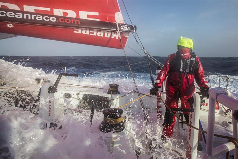 Round Cape Horn during Volvo Ocean Race Leg 5 photo copyright Francisco Vignale / MAPFRE / Volvo Ocean Race taken at  and featuring the Volvo One-Design class