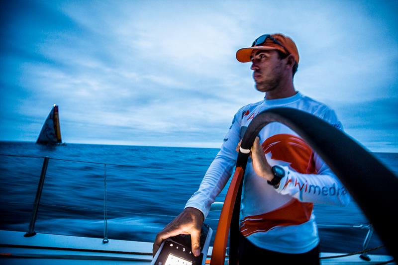 The first day of Volvo Ocean Race Leg 6 from Itajaí to Newport, Rhode Island photo copyright Amory Ross / Team Alvimedica / Volvo Ocean Race taken at  and featuring the Volvo One-Design class
