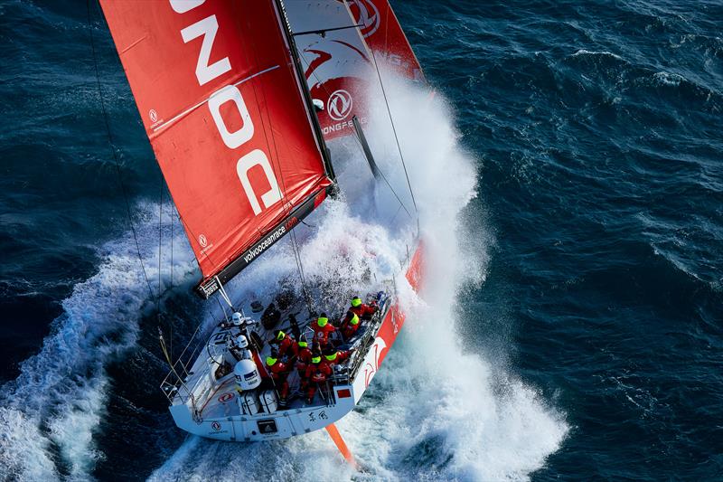 Carolijn Brouwer and Marie Riou join Dongfeng Race Team photo copyright Martin Keruzoré / Volvo Ocean Rac taken at  and featuring the Volvo One-Design class