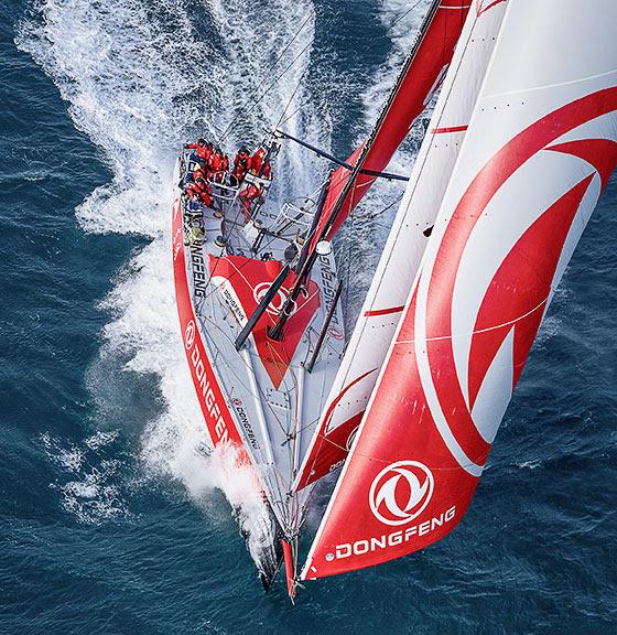 The Volvo Ocean Race fleet will take part in the Cowes Week Triple Crown photo copyright Volvo Ocean Race taken at Cowes Combined Clubs and featuring the Volvo One-Design class