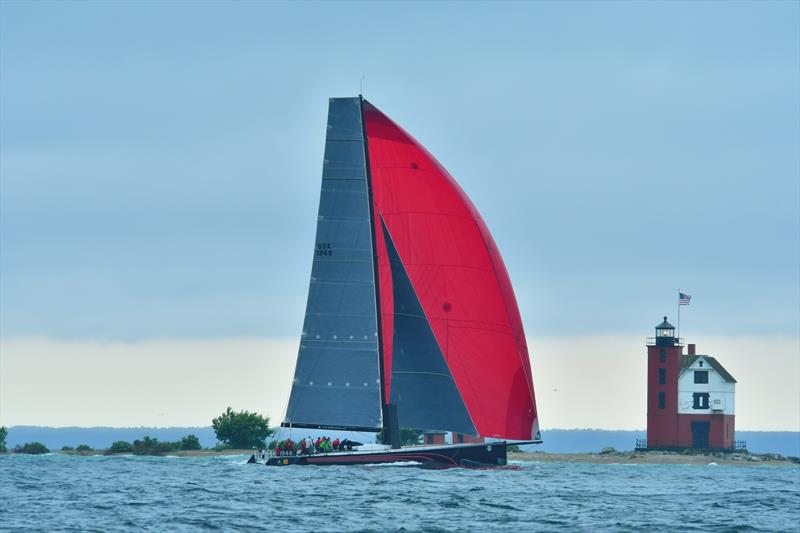Il Mostro breaks monohull record for Cove Island course during Bell's Beer Bayview Mackinac Race 2017 - photo © ELEMENT INC