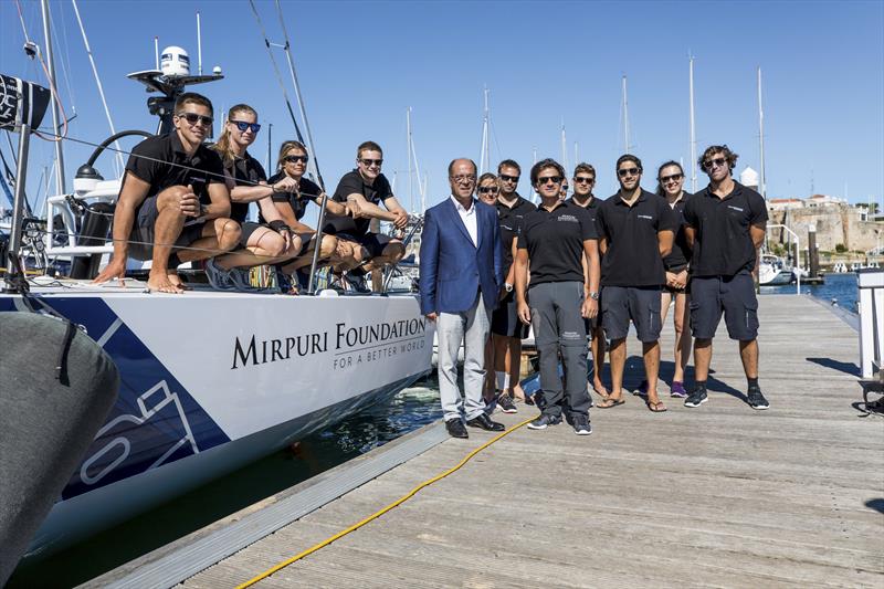 Leg Zero, Turn The Tide on Plastic in Cascais: Corporative Sailing and Inshore training photo copyright Ugo Fonolla / Volvo Ocean Race taken at  and featuring the Volvo One-Design class