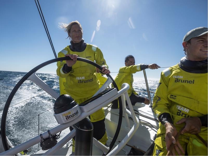 Abby Ehler to join Team Brunel in the Volvo Ocean Race photo copyright Team Brunel taken at  and featuring the Volvo One-Design class