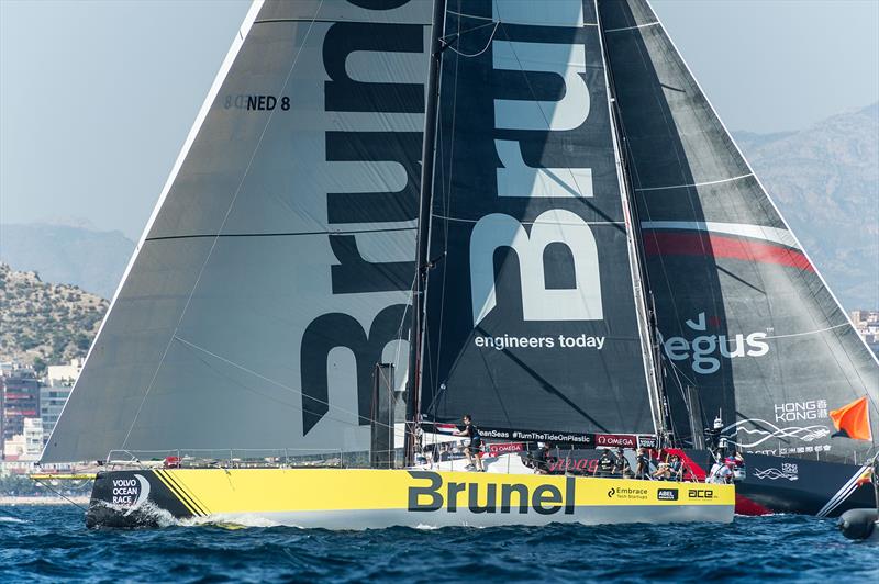 MAPFRE In-Port Race Alicante photo copyright Jarno Schurgers / Team Brunel taken at  and featuring the Volvo One-Design class
