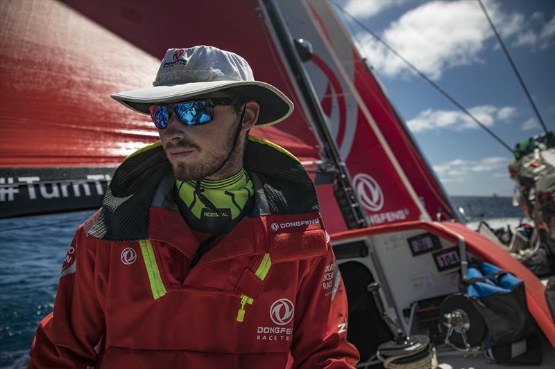 Morning on board Dongfeng during Volvo Ocean Race leg 2 photo copyright Jeremie Lecaudey / Volvo Ocean Race taken at  and featuring the Volvo One-Design class
