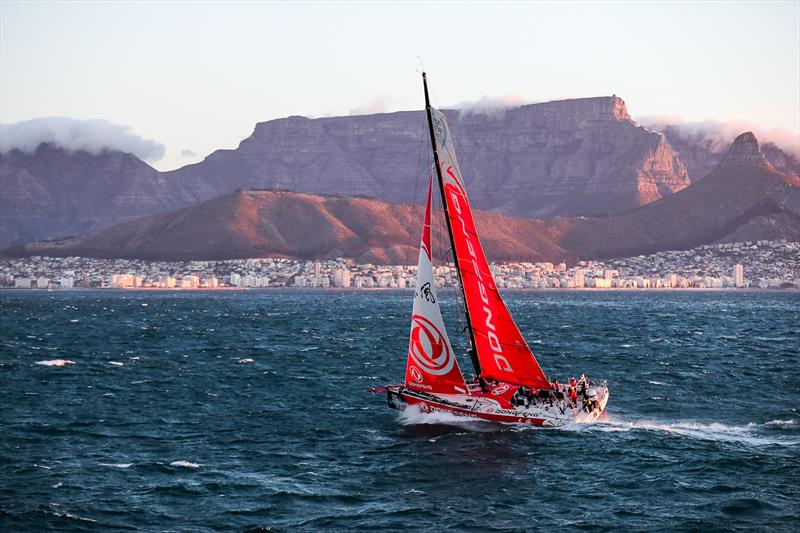 Dongfeng finish 2nd in Volvo Ocean Race Leg 2 photo copyright Ainhoa Sanchez / Volvo Ocean Race taken at  and featuring the Volvo One-Design class
