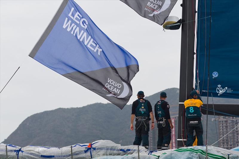 Team Telefonica win leg 3 of the Volvo Ocean Race