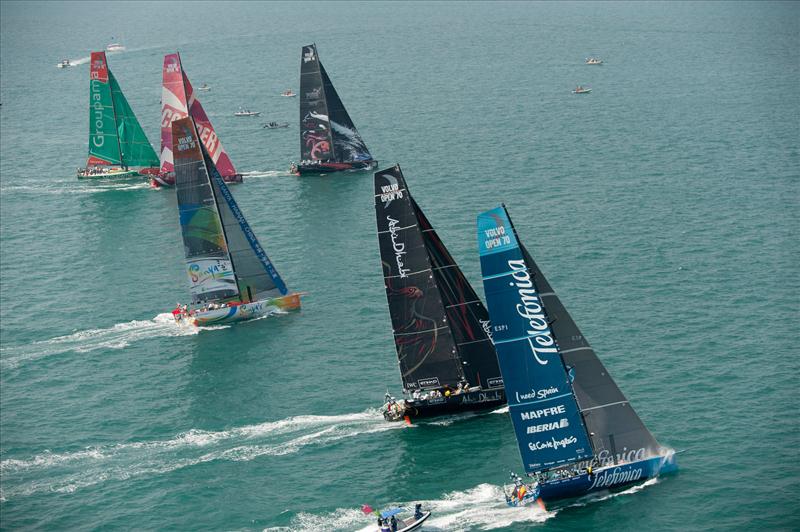 Volvo Ocean Race Leg 4 Start