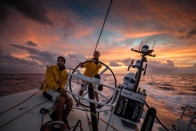 Volvo Ocean Race Leg 4, Melbourne to Hong Kong, Day 4 onboard Turn the Tide on Plastic. - photo © Brian Carlin / Volvo Ocean Race