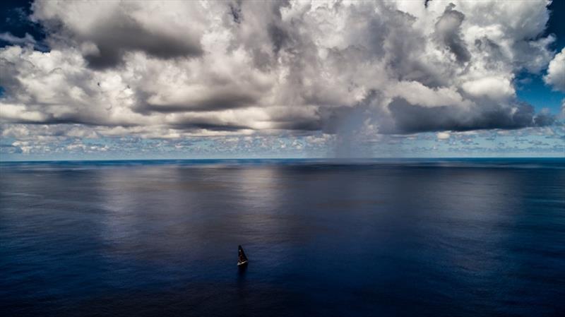 Volvo Ocean Race Leg 4, Melbourne to Hong Kong, Day 8 Doldrums fully upon us. Huge cloud sytems all around and little to no wind in patches all over the route on board Sun Hung Kai / Scallywag. - photo © Konrad Frost / Volvo Ocean Race