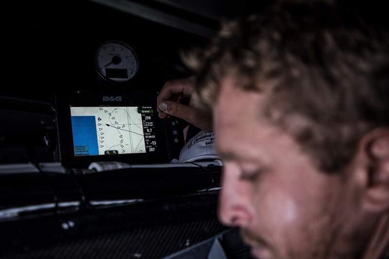 Leg 4, Melbourne to Hong Kong, day 16 A few obstacles on the route on board Sun Hung Kai / Scallywag photo copyright Konrad Frost / Volvo Ocean Race taken at  and featuring the Volvo One-Design class