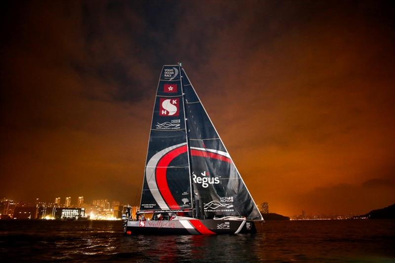 Volvo Ocean Race Leg 4, Melbourne to Hong Kong, arrivals photo copyright Pedro Martinez / Volvo Ocean Race taken at  and featuring the Volvo One-Design class