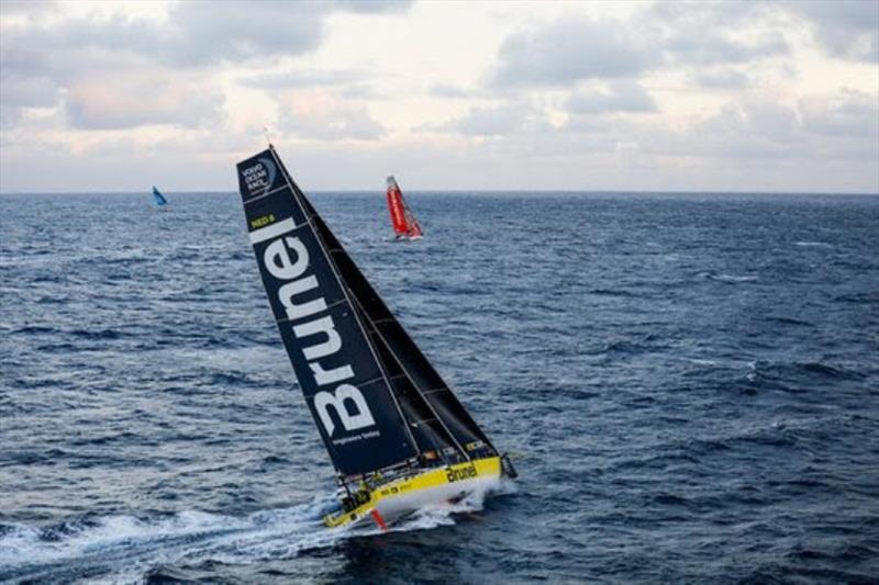 Team Brunel photo copyright Ainhoa Sanchez / Volvo Ocean Race taken at  and featuring the Volvo One-Design class