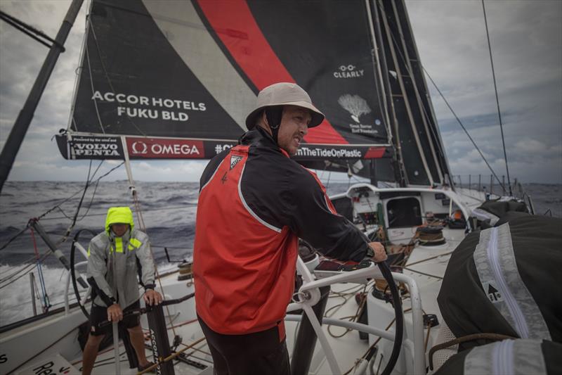 Leg 6 to Auckland, day 11 on board Sun hung Kai / Scallywag. 16 February,  photo copyright Jeremie Lecaudey / Volvo Ocean Race taken at  and featuring the Volvo One-Design class