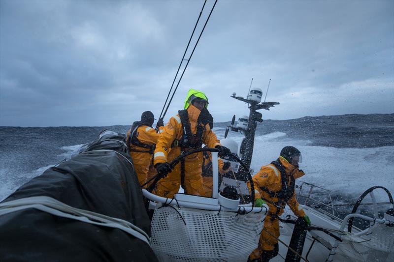 Leg 7 from Auckland to Itajai, day 7 on board Turn the Tide on Plastic. Lucas Chapman. 24 March,  photo copyright Sam Greenfield / Volvo Ocean Race taken at  and featuring the Volvo One-Design class
