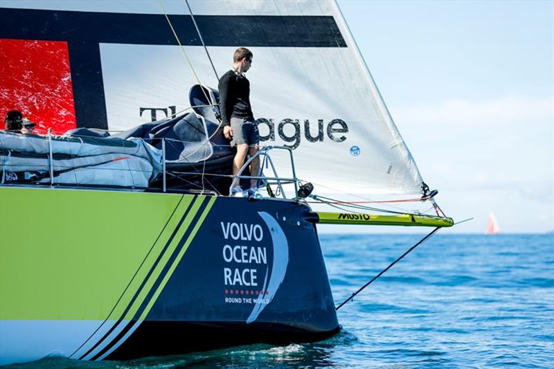 Volvo Ocean Race Leg 7 from Auckland to Itajai. Arrivals. 03 April - photo © Ainhoa Sanchez / Volvo Ocean Race
