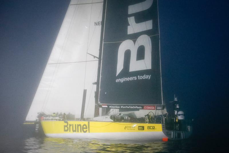 Team Brunel - Leg 8 from Itajai to Newport. Arrivals. 08 May, 2018 photo copyright Jesus Renedo / Volvo Ocean Race taken at  and featuring the Volvo One-Design class