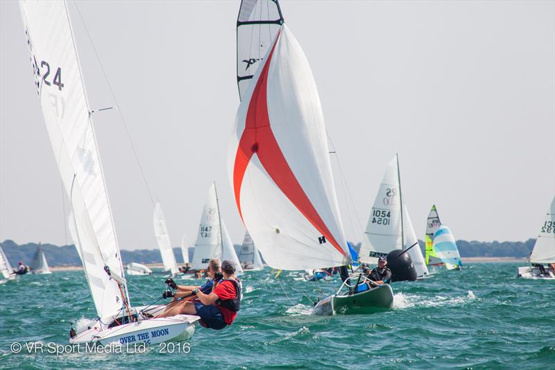 Chichester Harbour Race Week Day 3 photo copyright VR Sport Media taken at Hayling Island Sailing Club and featuring the Vortex class