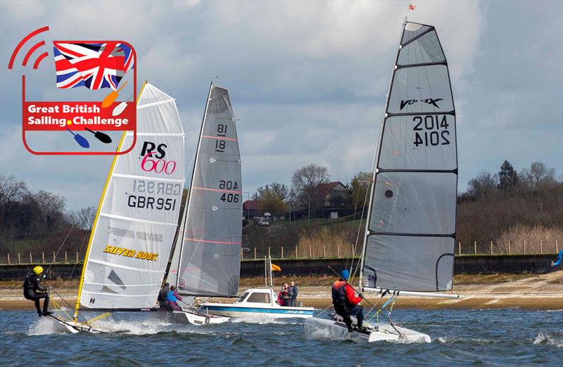 2019 King George Gallop photo copyright Tim Olin / www.olinphoto.co.uk taken at King George Sailing Club and featuring the Vortex class