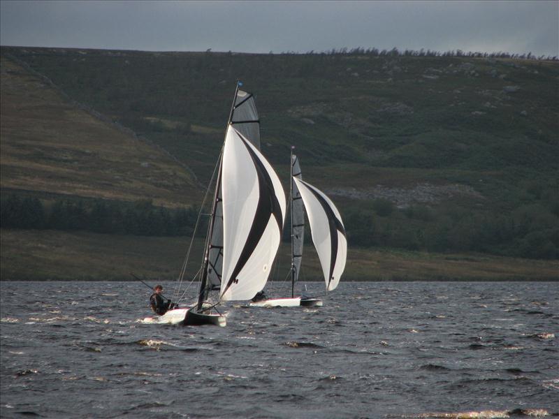 Vortex National Championships 2012 photo copyright Ian Smith taken at Yorkshire Dales Sailing Club and featuring the Vortex class