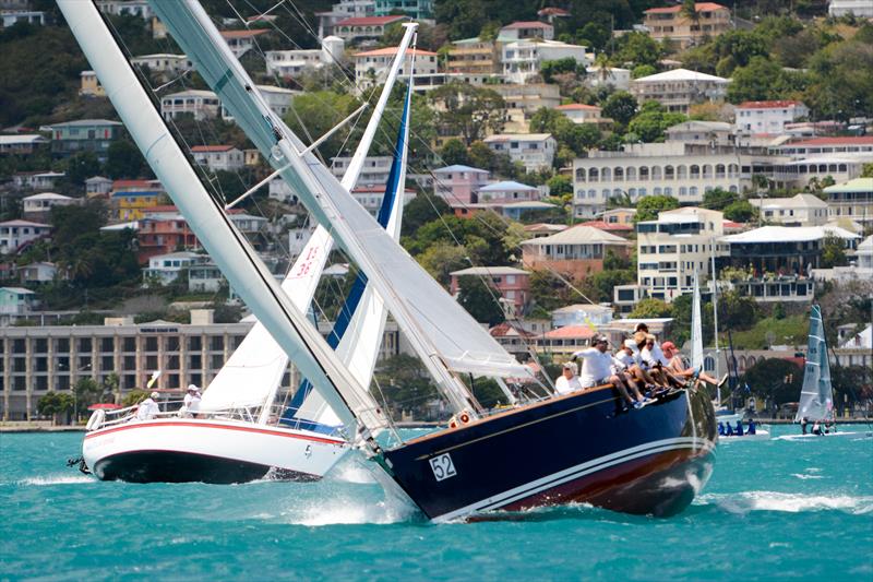 43rd St. Thomas International Regatta day 1 photo copyright Dean Barnes taken at St. Thomas Yacht Club and featuring the VX One class