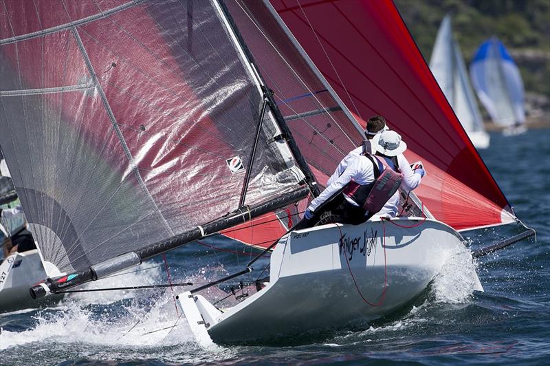 Flying Tiger during the 2016 Sydney Harbour Regatta photo copyright Andrea Francolini taken at Middle Harbour Yacht Club and featuring the VX One class